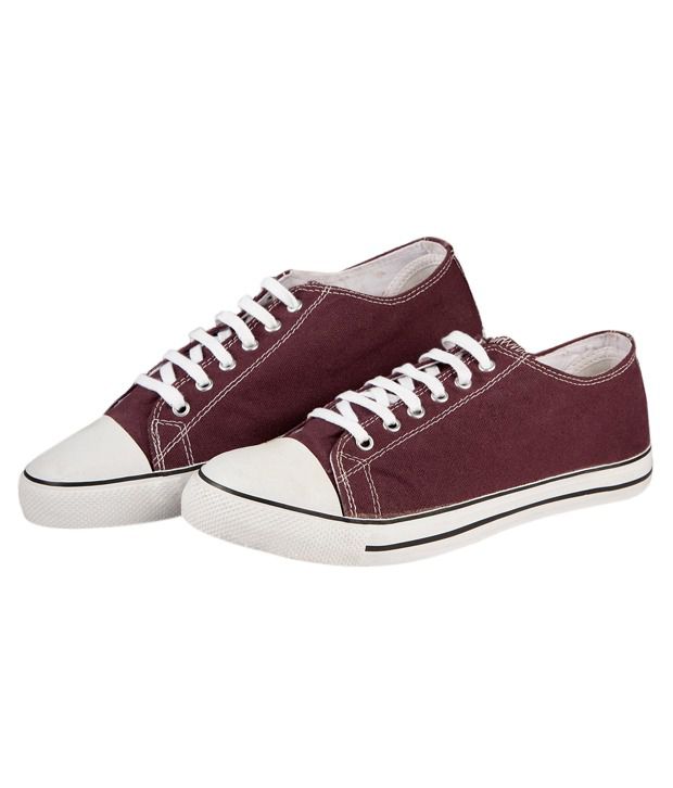 Inkfruit Must Have Brown Canvas Shoes Price in India- Buy Inkfruit Must ...