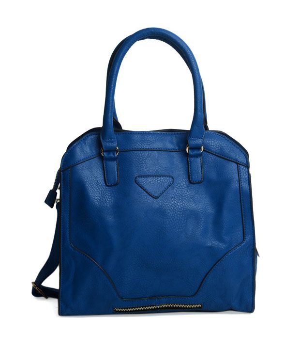 ADISA Blue Colour Handbag - Buy ADISA Blue Colour Handbag Online at ...