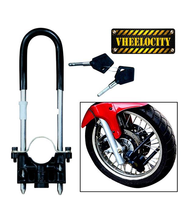 scooty front wheel lock