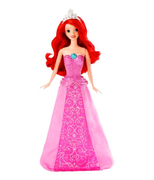 disney princess ariel water play fashion doll