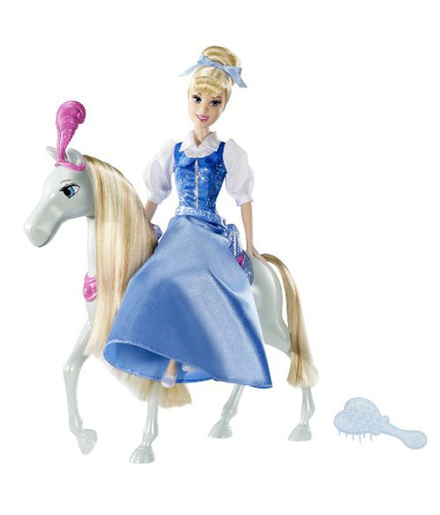 cinderella and horse toy