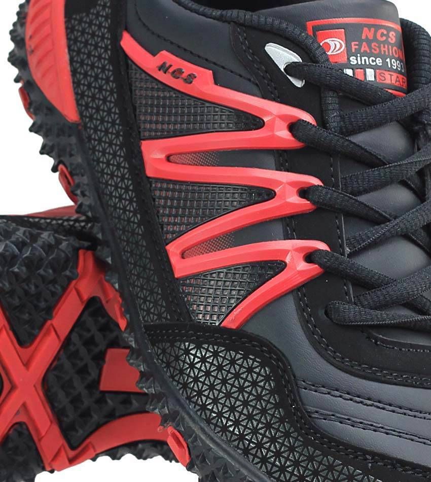 NCS Red & Black Mens Sports Shoes - Buy NCS Red & Black Mens Sports Shoes Online at Best Prices NCS Red & Black Mens Sports Shoes - Buy NCS Red & Black Mens Sports Shoes Online at Best Prices
