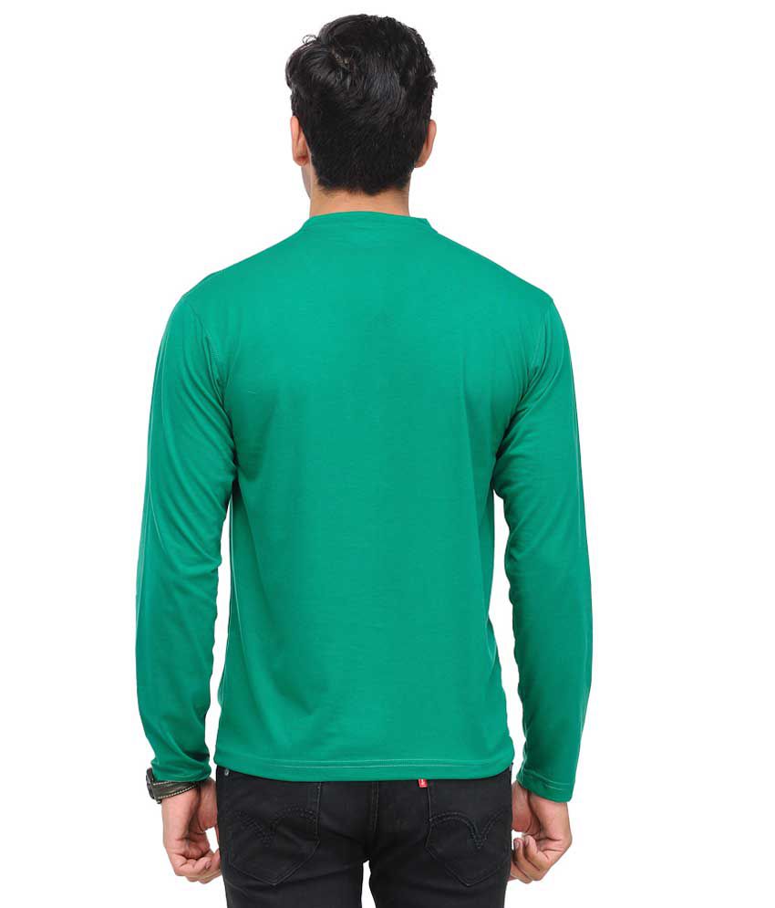 TSX White & Green Full Sleeves T-Shirts Pack of 2 - Buy TSX White ...