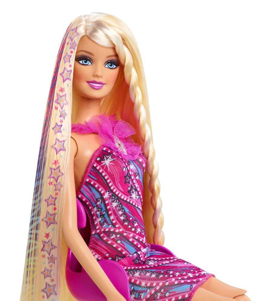 Barbie Printastic Hair Fashion Doll Buy Barbie Printastic Hair 