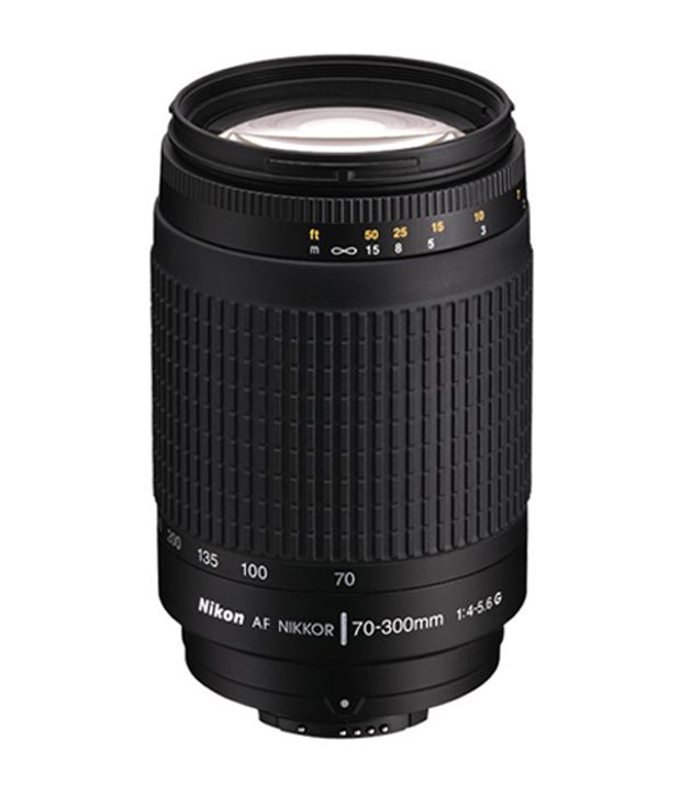 Nikon AF Zoom-Nikkor 70-300 mm f/4-5.6 G (4.3x) Lens Price in India ...