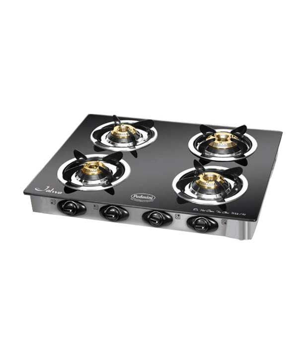 Padmini CS 4GT 4 Burner Manual Gas Stove Price in India Buy Padmini