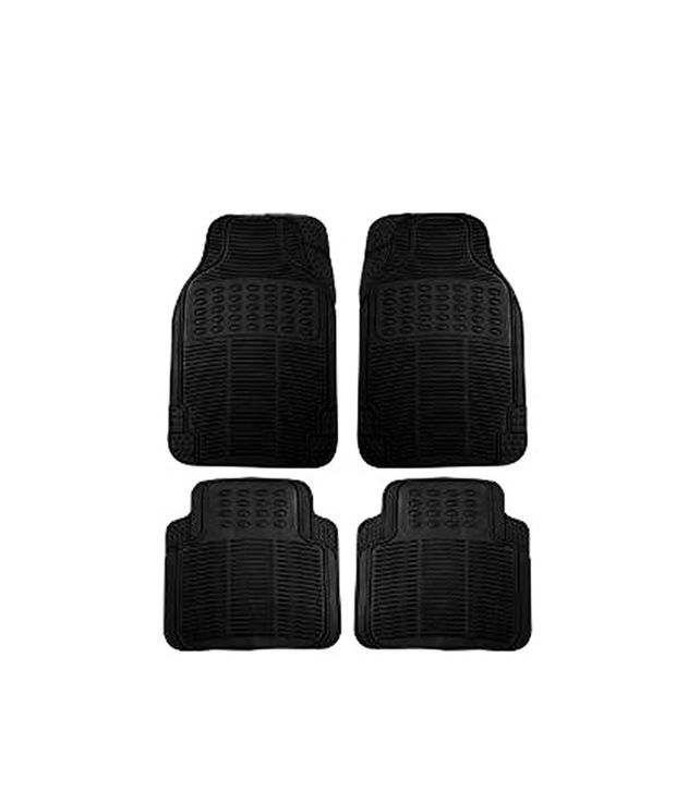 Dios - Rubber Car Floor Mats in Black Colour For Hyundai i10 Grand: Buy