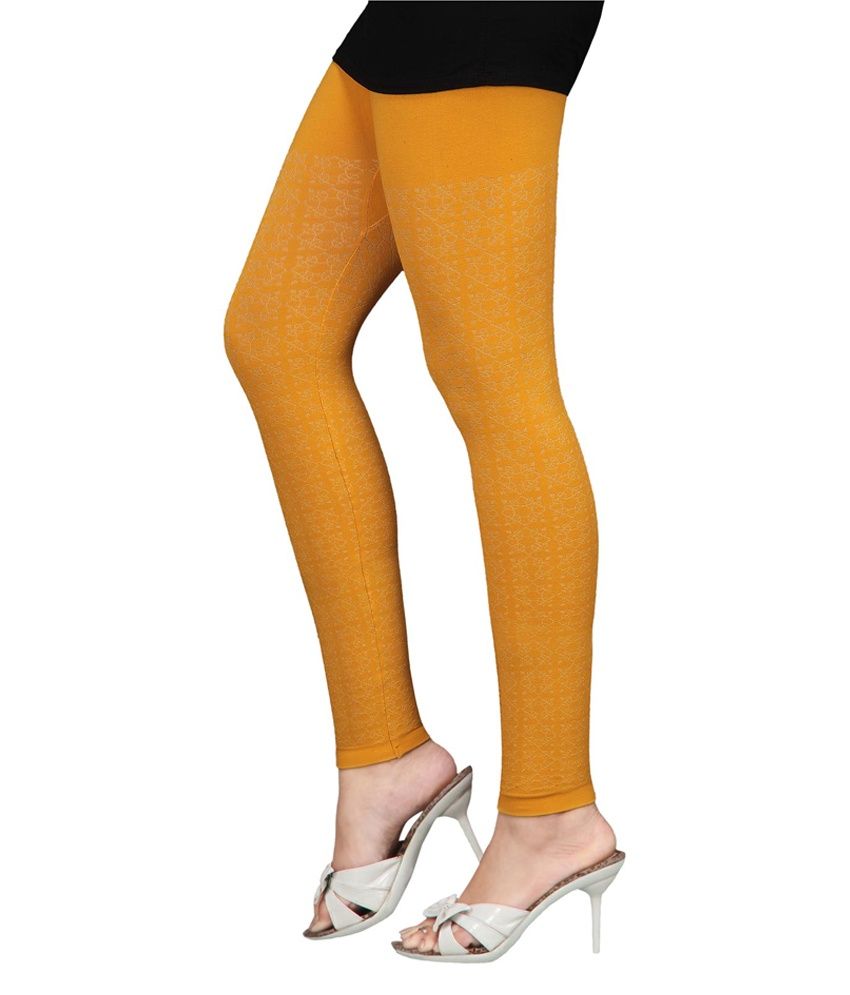 mustard leggings