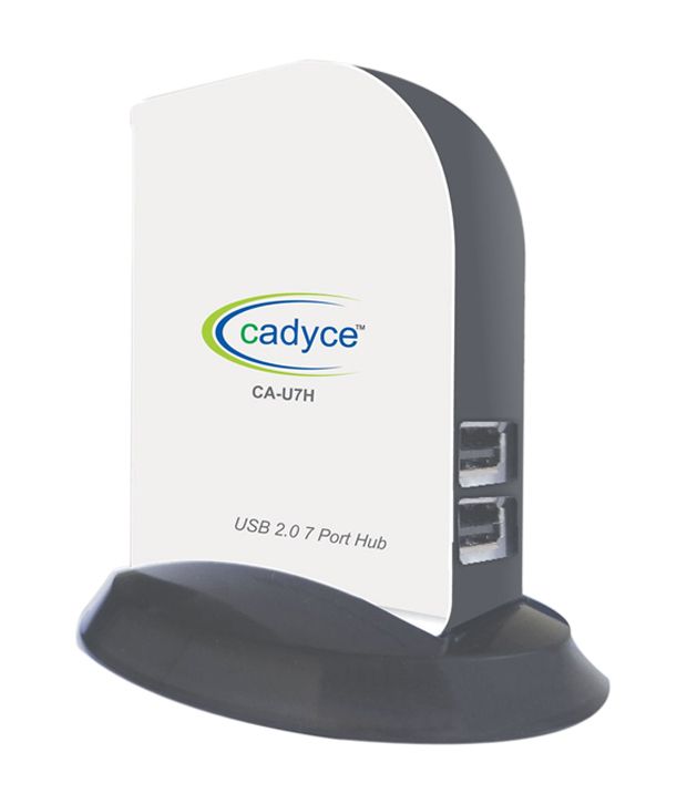     			Cadyce USB 2.0 Hub 7-Port Hub CA-U7H