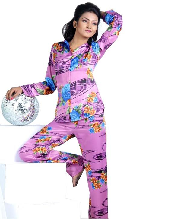 buy satin night suits online