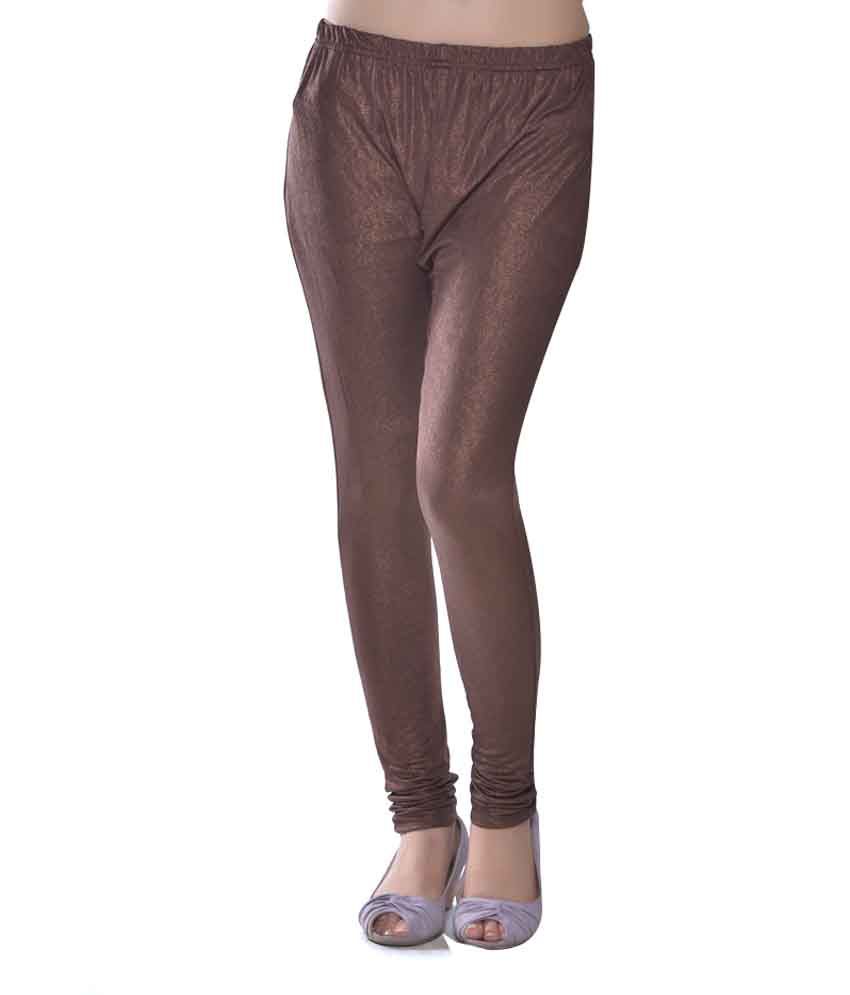 Sohniye Shimmer Copper Brown Leggings 