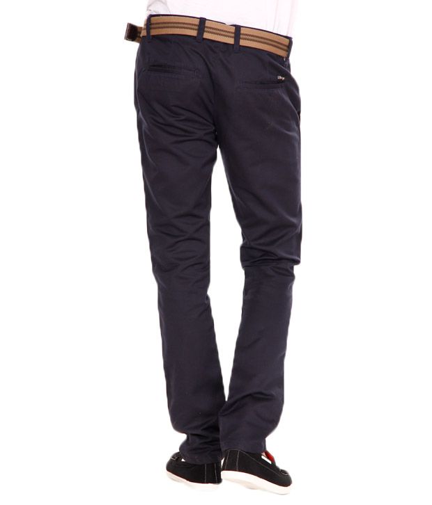 navy blue skinny chinos