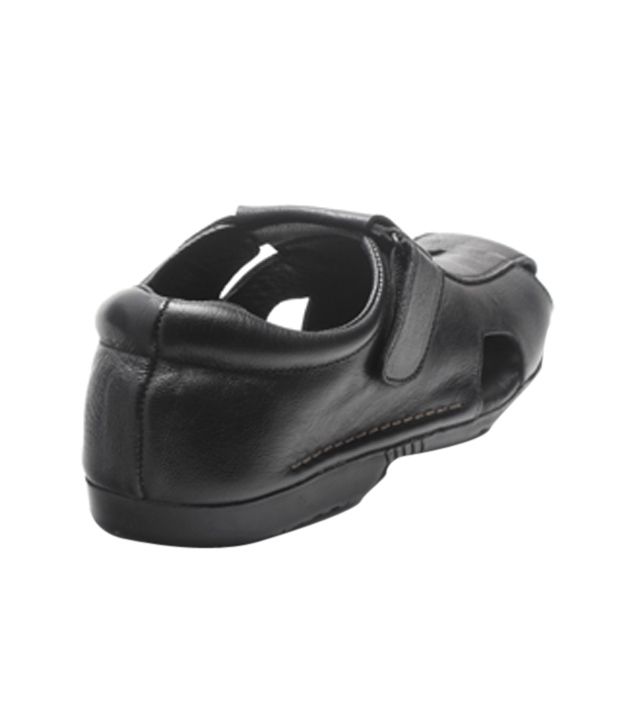 Egoss Men's Black Leather Dress Sandals Buy Egoss Men's Black Leather