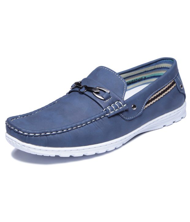 Buy Pavers England Blue Men - Loafers 