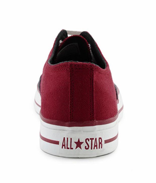 red and blue converse