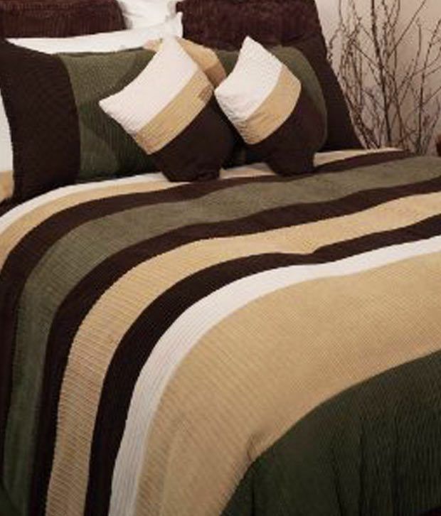 Epoch Hometex Inc Geo Full Bed Set Olive Buy Epoch Hometex Inc Geo Full Bed Set Olive Online