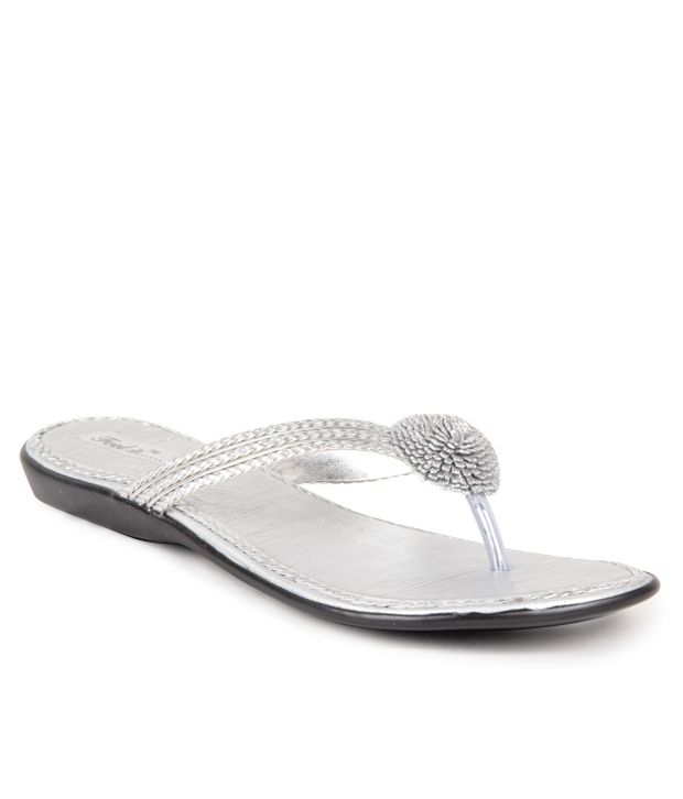 payless silver flats