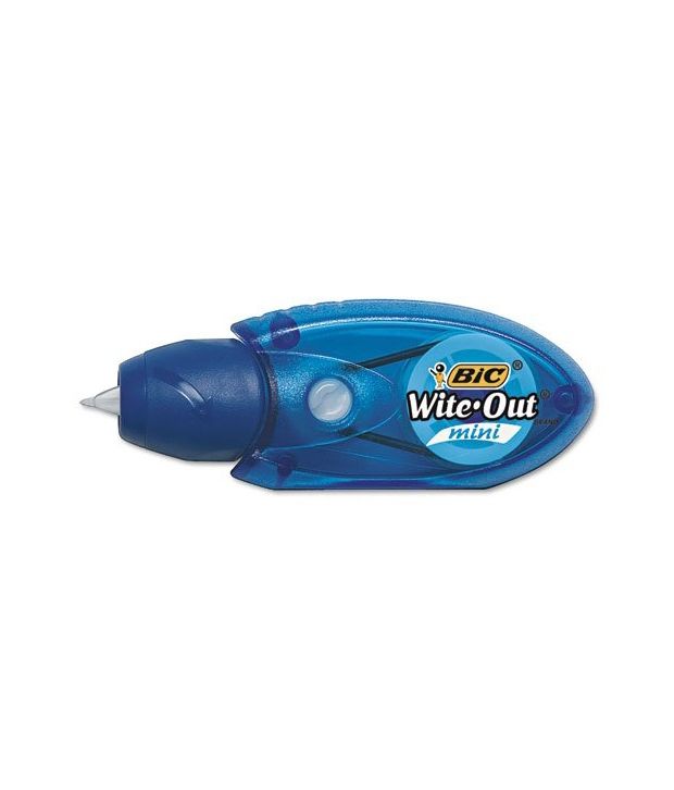 BIC WiteOut Twist Mini Correction Tape, White, 2 Tapes Buy Online at