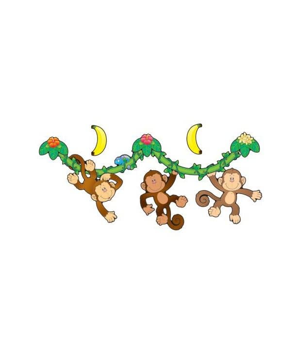 Carson Dellosa Bulletin Monkey Board Set (110099): Buy Online at Best ...