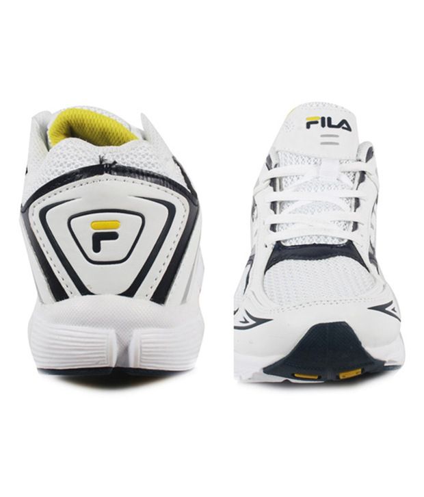 fila white and yellow