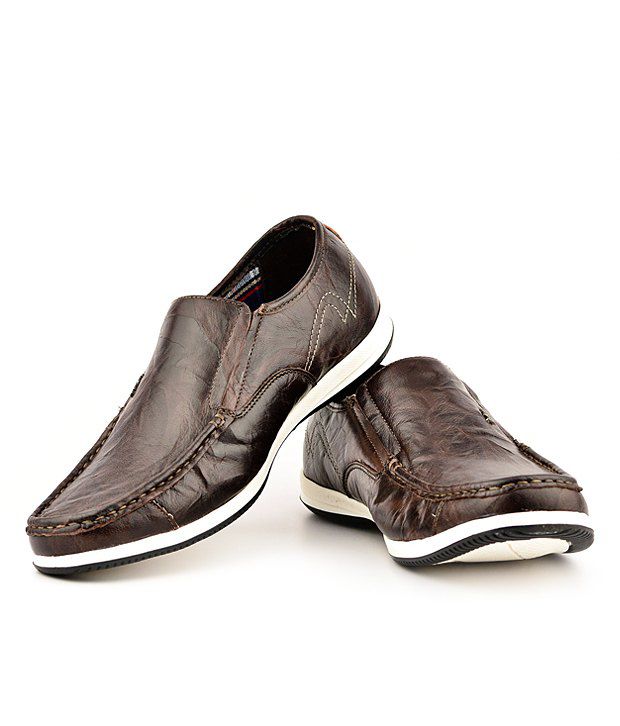 lee cooper leather loafer shoes