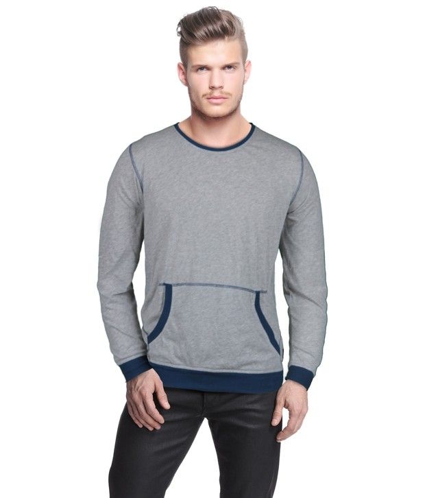 kangaroo pocket tee shirt