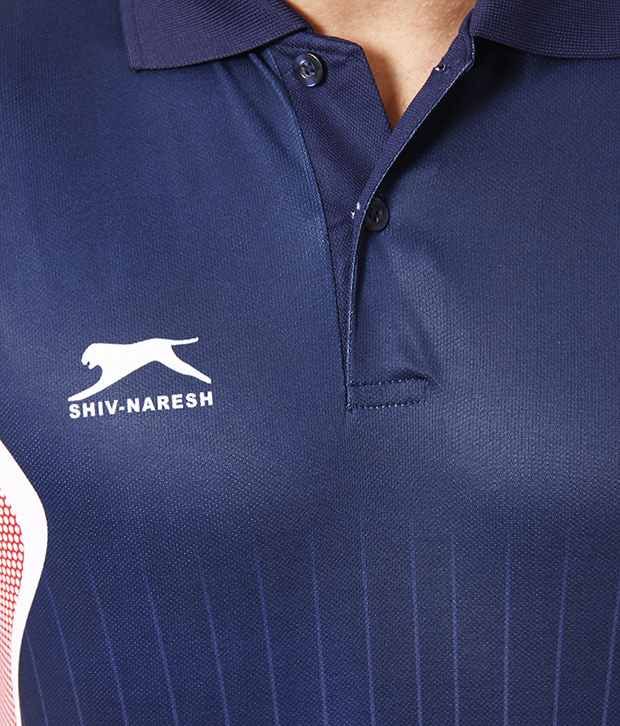 Shiv Naresh Navy Polo T Shirt - Buy 
