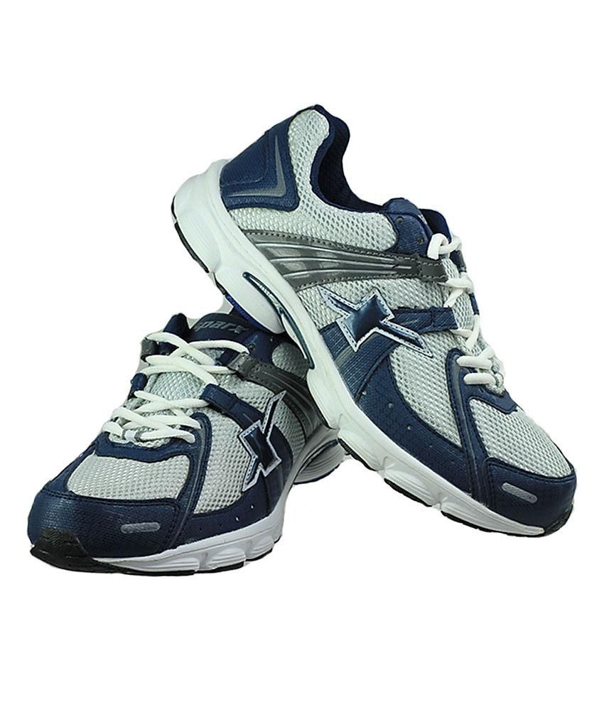 Sparx Blue & Gray Men Sports Shoes - Buy Sparx Blue & Gray Men Sports ...