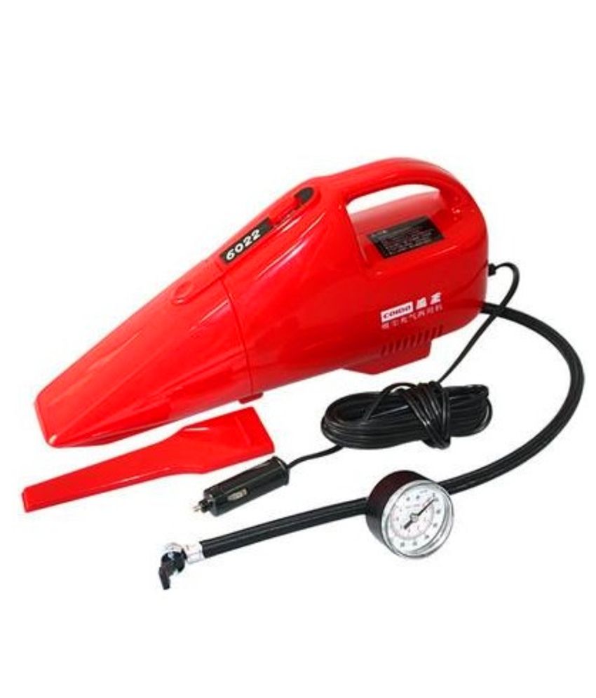 Coido 6022 2 In 1 Car Vacuum Cleaner & Tyre Inflator Air Compressor