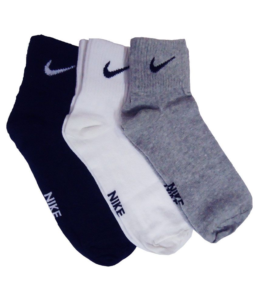 Nike Socks - Pack of 3: Buy Online at Low Price in India - Snapdeal
