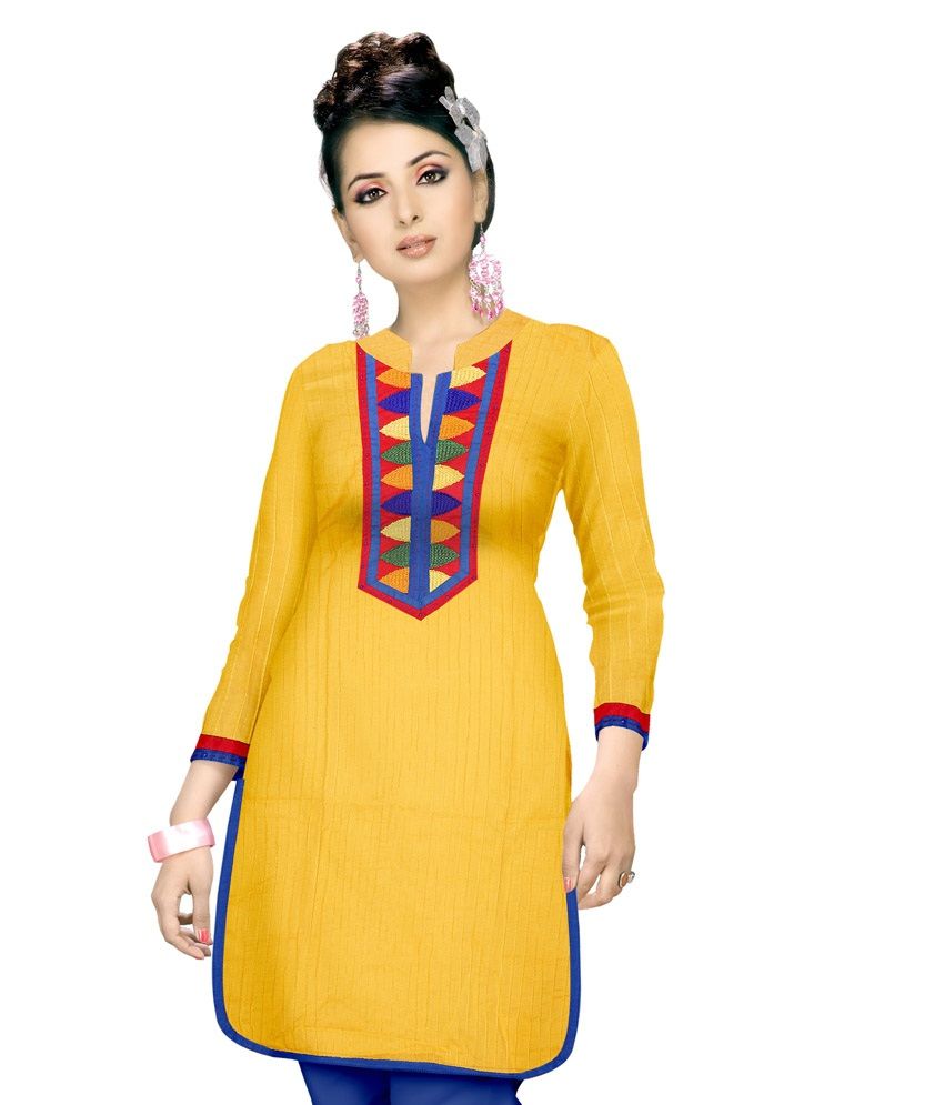 pintuck kurti designs