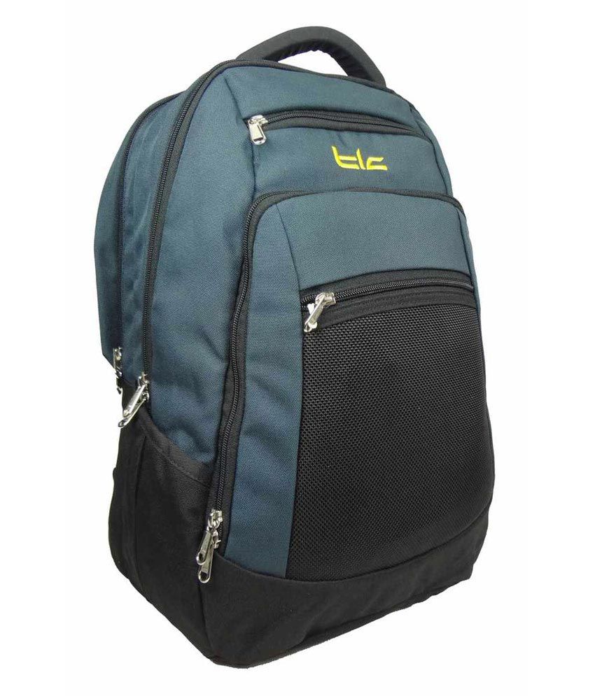 TLC Division Bel Backpack Bag for School College Travelling (Navy