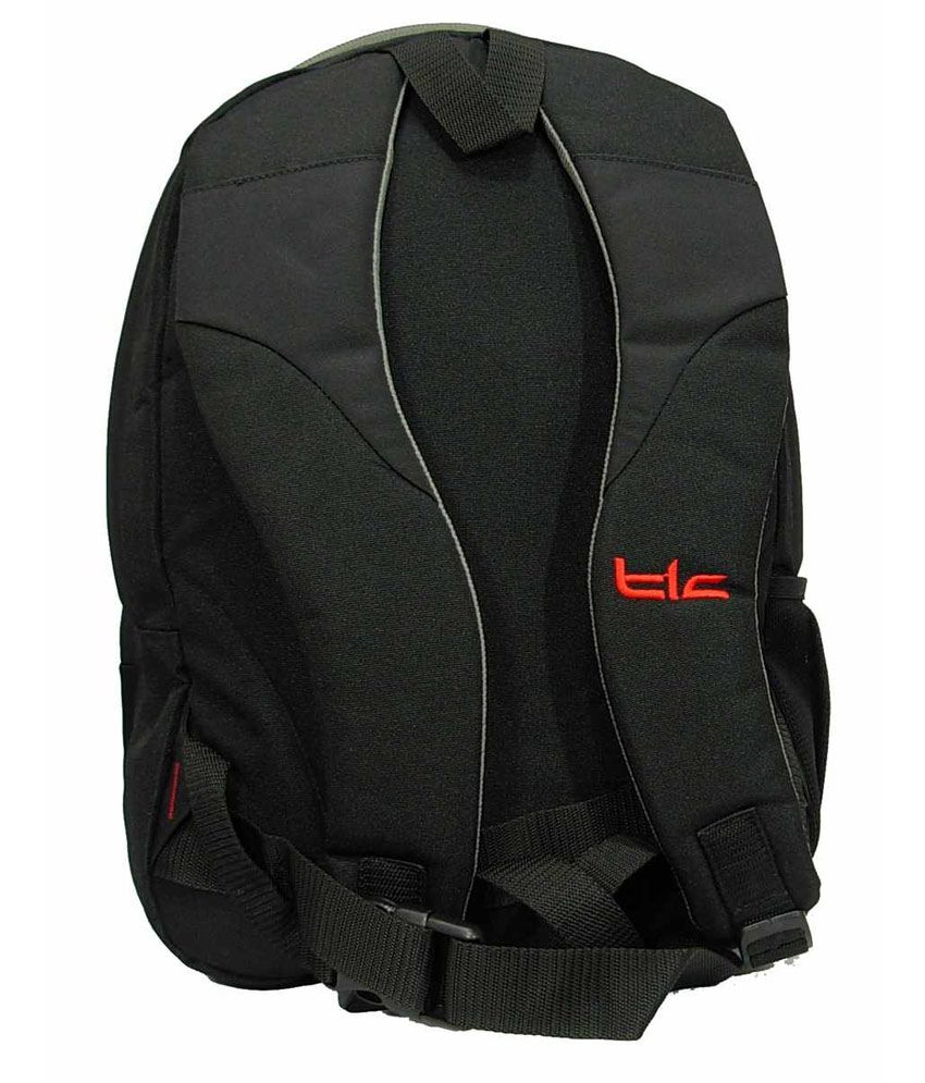 TLC Iospan Backpack Bag for School College Travelling (Black) Buy TLC