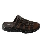 Roony Brown Slip-on Sandals