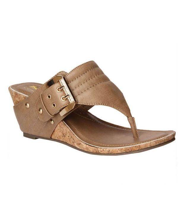 tan slip on wedges