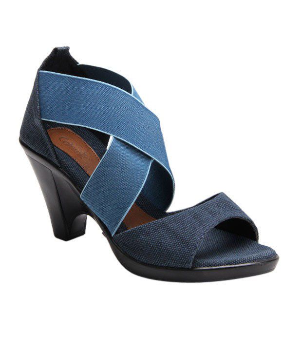 denim blue heels