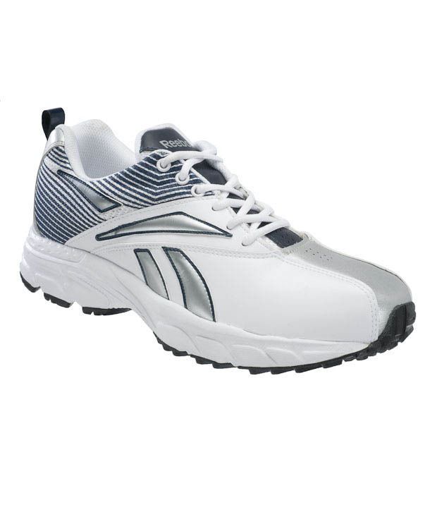 Reebok All Round White & Blue Running Shoes - Buy Reebok All Round ...