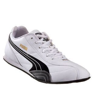 puma wirko white sports shoes