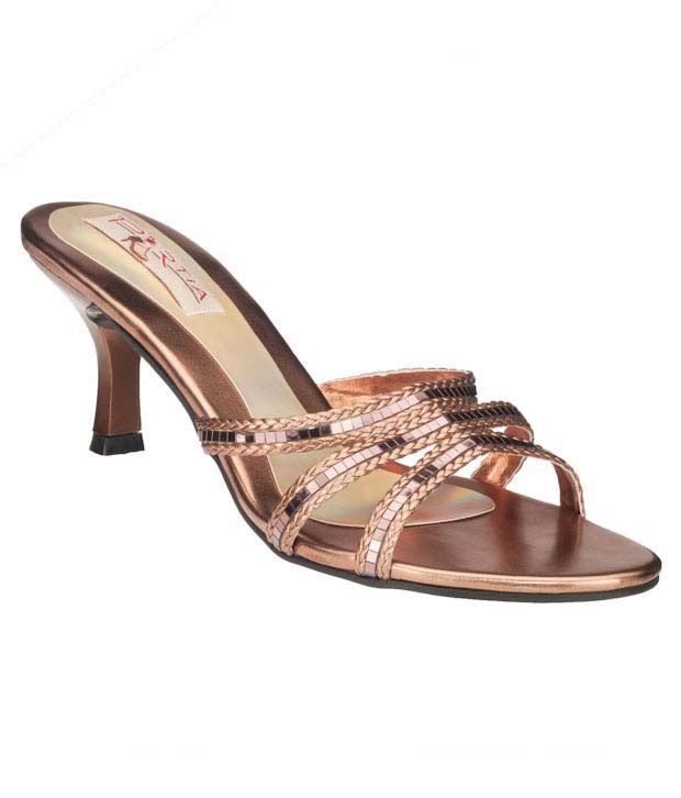 silver glass heels
