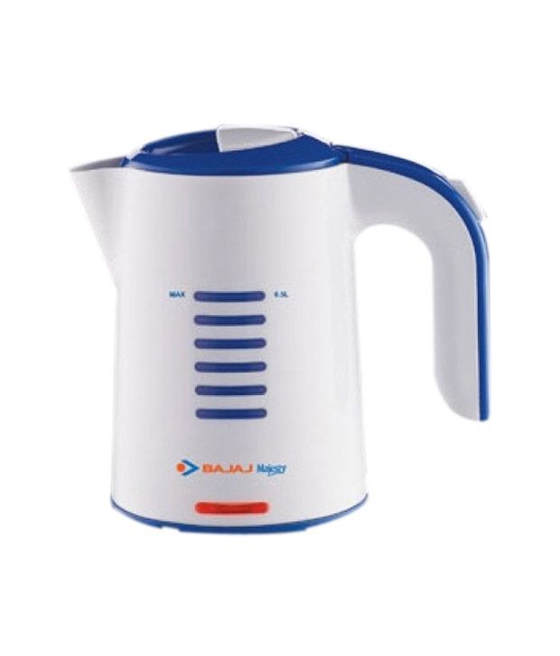 Bajaj 0.5 Ltr KTX1 Electric Kettle White Price in India Buy Bajaj 0.5