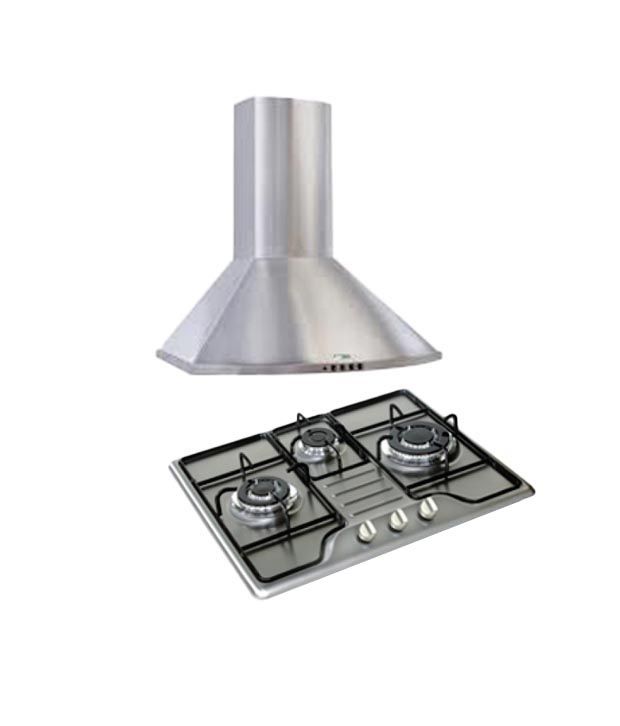 Faber 910cm3/sec 60cm Mars Chimney + Faber Hob MDR 603 MTX