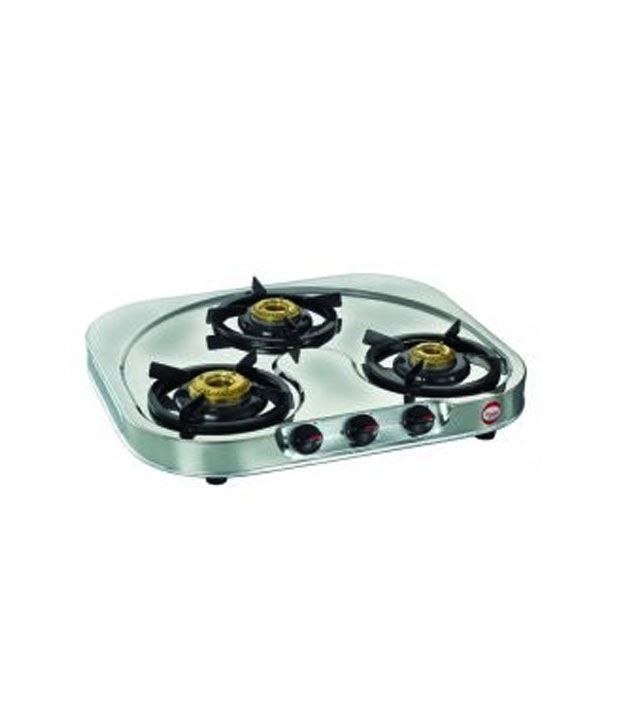 Prestige Gs 03 N 3 Burner Gas Stove Price In India Buy Prestige