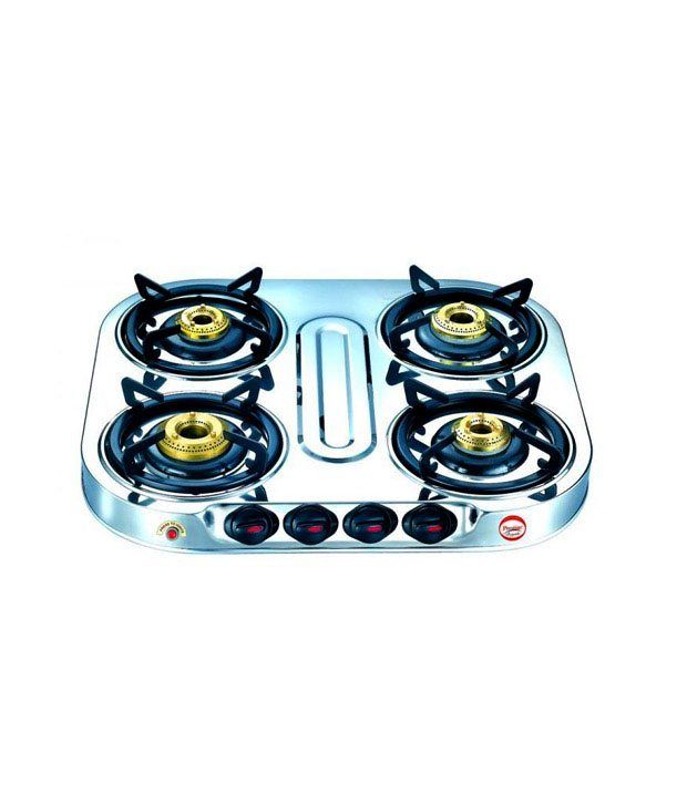 Prestige Gas Stove 4 Burner Dgs 04 Ai Price in India Buy Prestige Gas