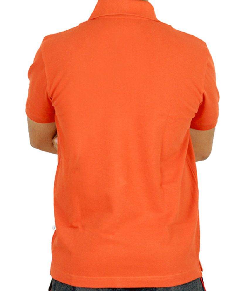Scorpion Fashions Orange Polo T Shirt With Pocket - Buy Scorpion ...