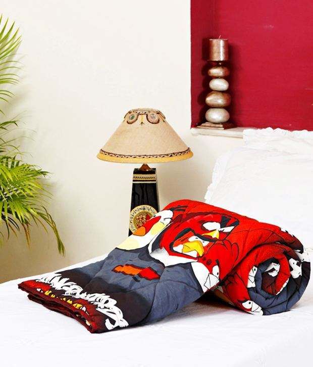 Aapno Rajasthan Angry Birds Soft Polycotton Single Comforter Buy