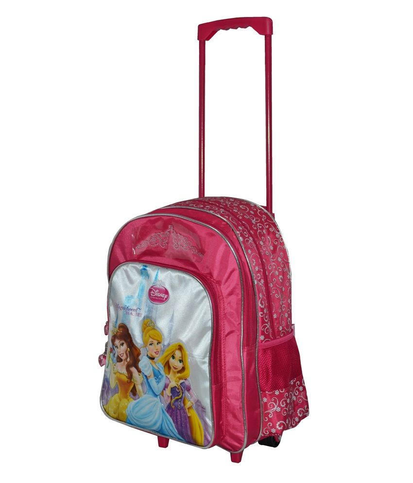 Disney Princess Dark Glow Trolley Bag- 16 Inches: Buy Online at Best ...