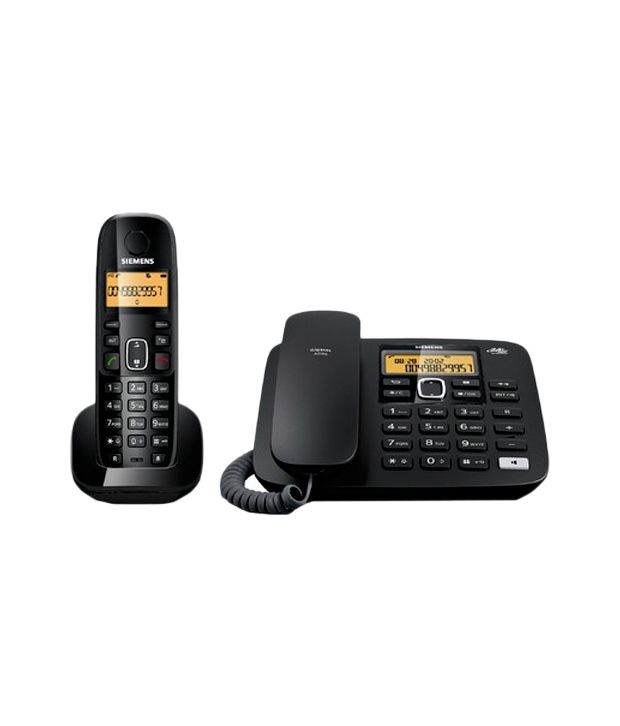 Buy GigasetA590 Corded & Cordless Combo Landline Phone (Black) Online