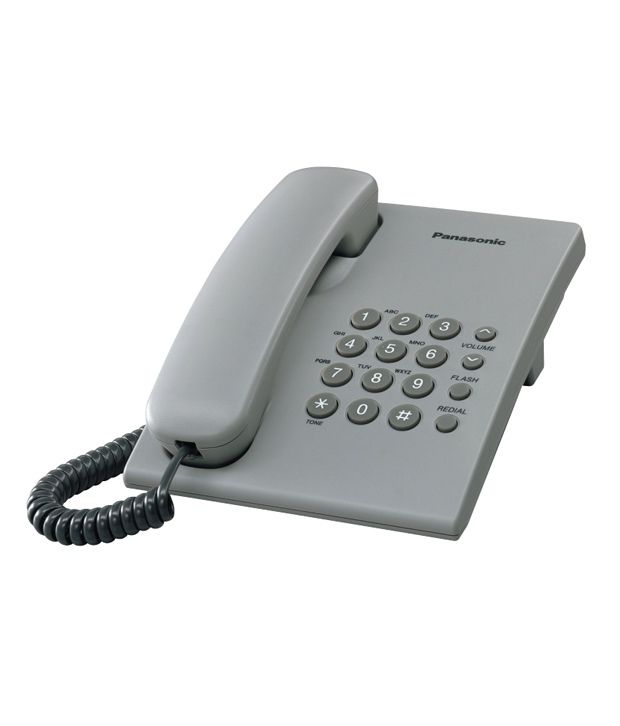     			Panasonic Kx-ts500mxwd Corded Landline Phone ( Grey )