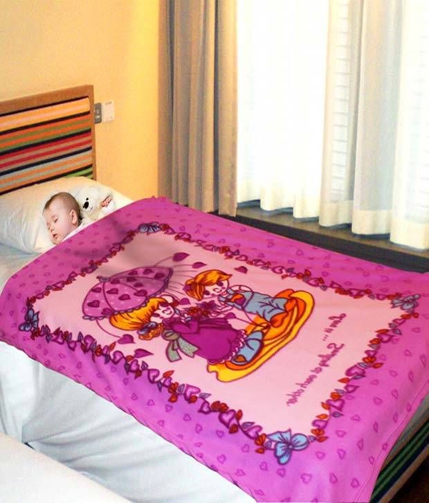 Premium Soft Baby Blanket Purple Buy Premium Soft Baby Blanket Purple at Best Prices in India