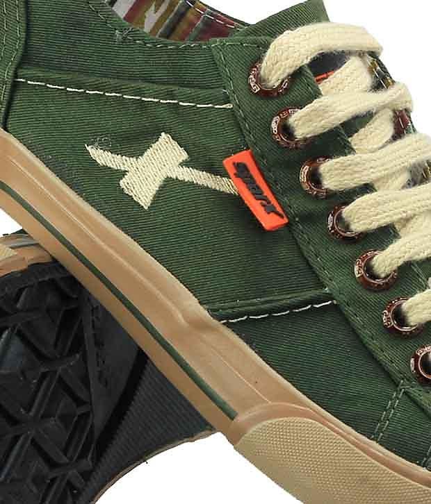 sparx olive green shoes